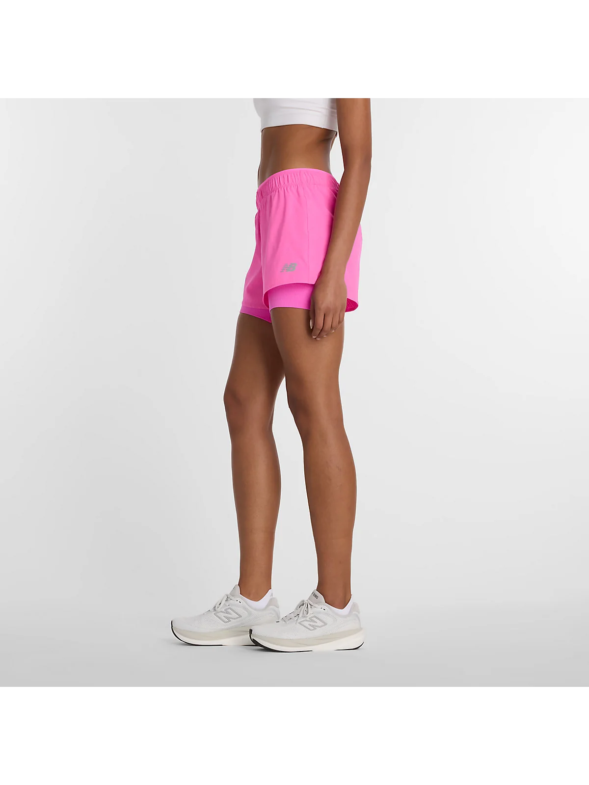 Женские шорты New Balance RC 2-in-1 — 2
