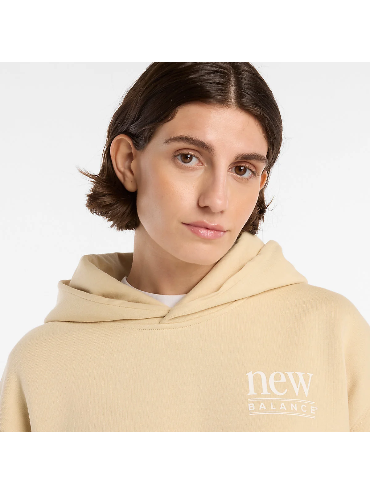 Худи New Balance Reimagined Fleece удлиненное — 3