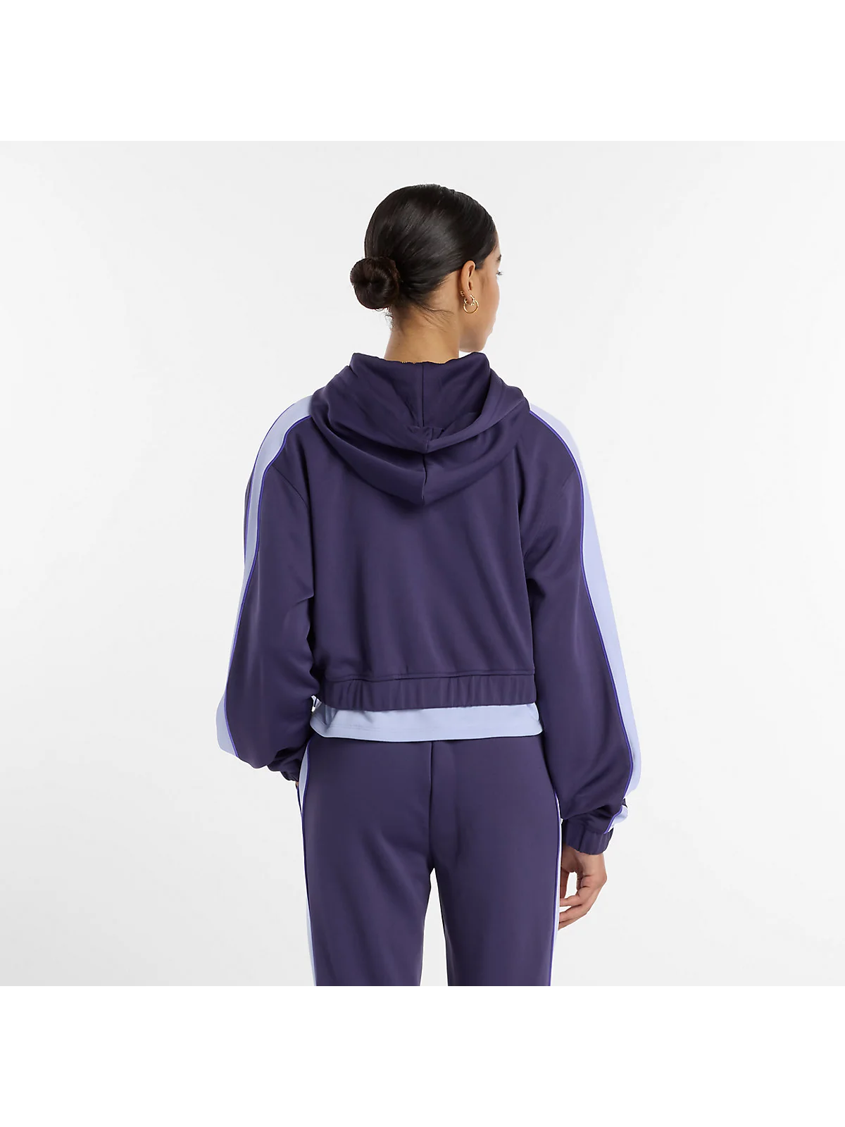Женское худи New Balance Interlock Full Zip — 4