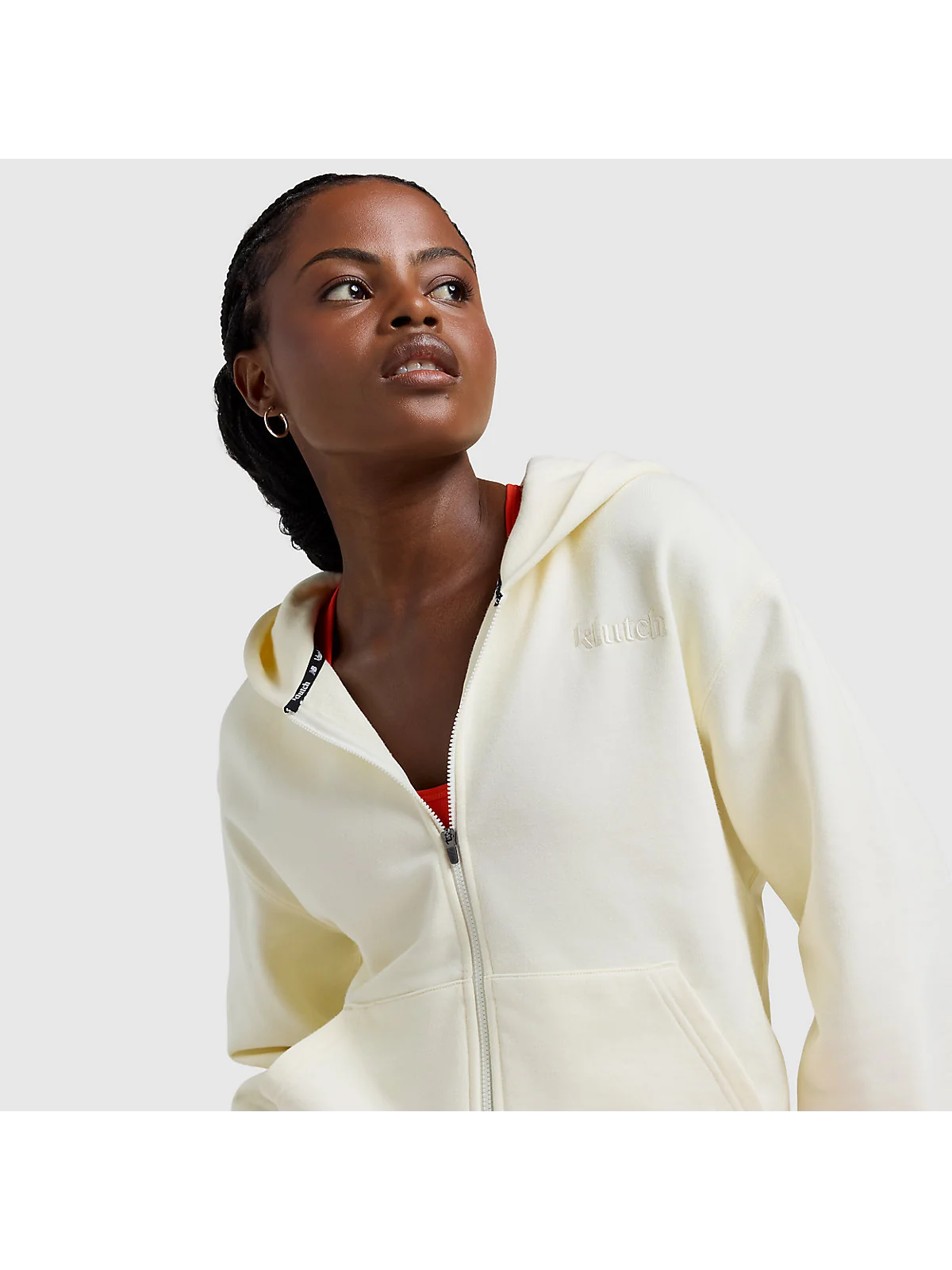 Женская флисовая толстовка на молнии Klutch New Balance — 2
