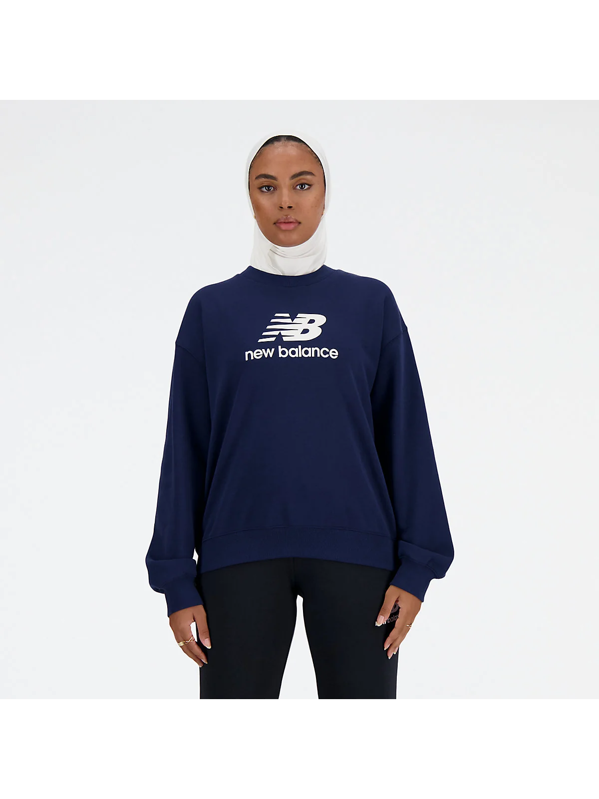 Женская толстовка New Balance Sport Essentials French Terry — 1