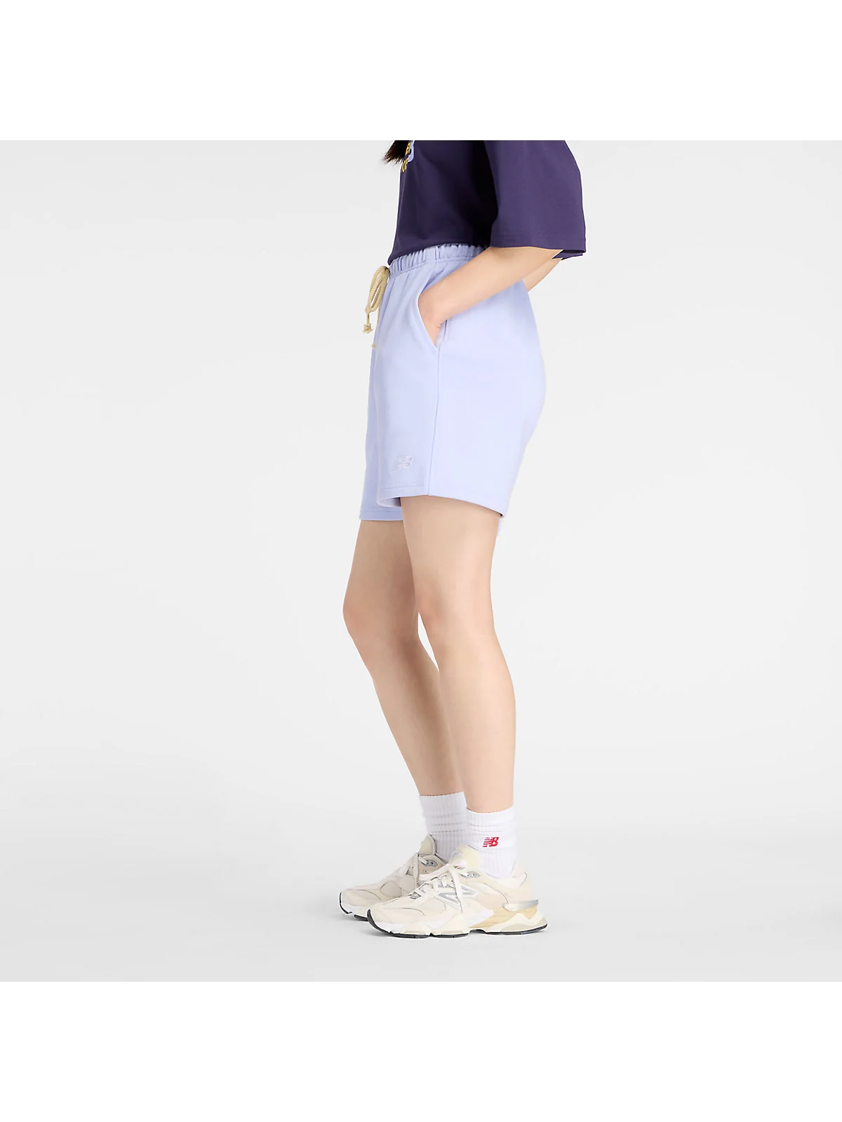 Женские шорты New Balance Athletics French Terry — 5