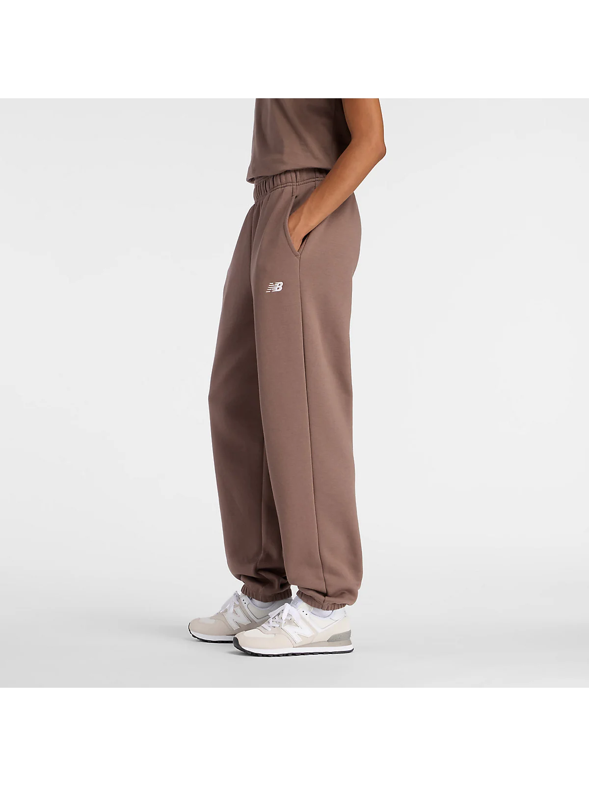 Женские джоггеры New Balance Sport Essentials Fleece — 4