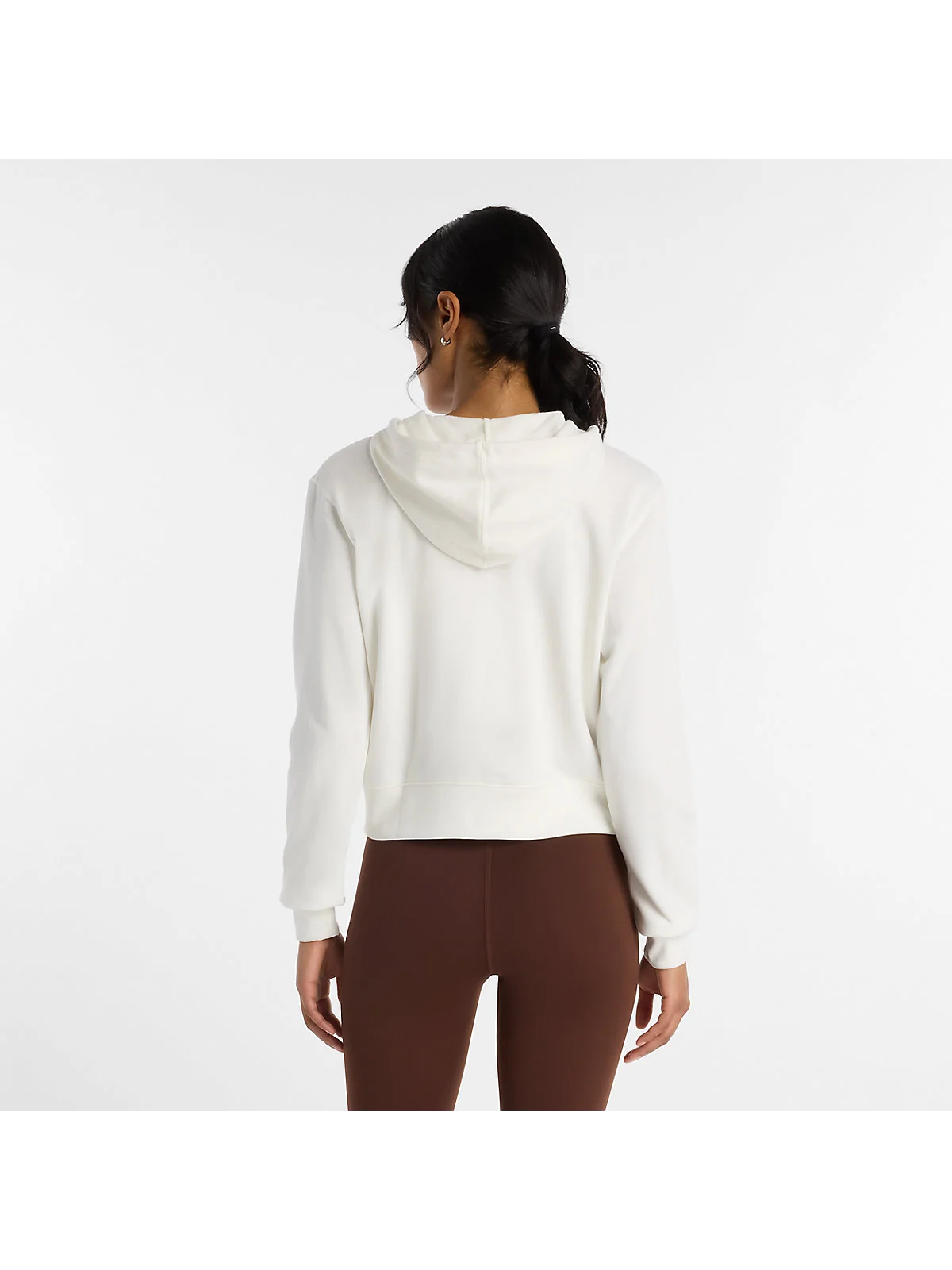 Женское худи New Balance Coastal Fleece Full Zip — 4
