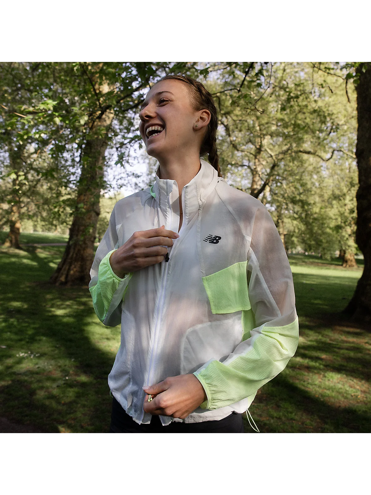Женская беговая куртка New Balance RC Jacket — 11