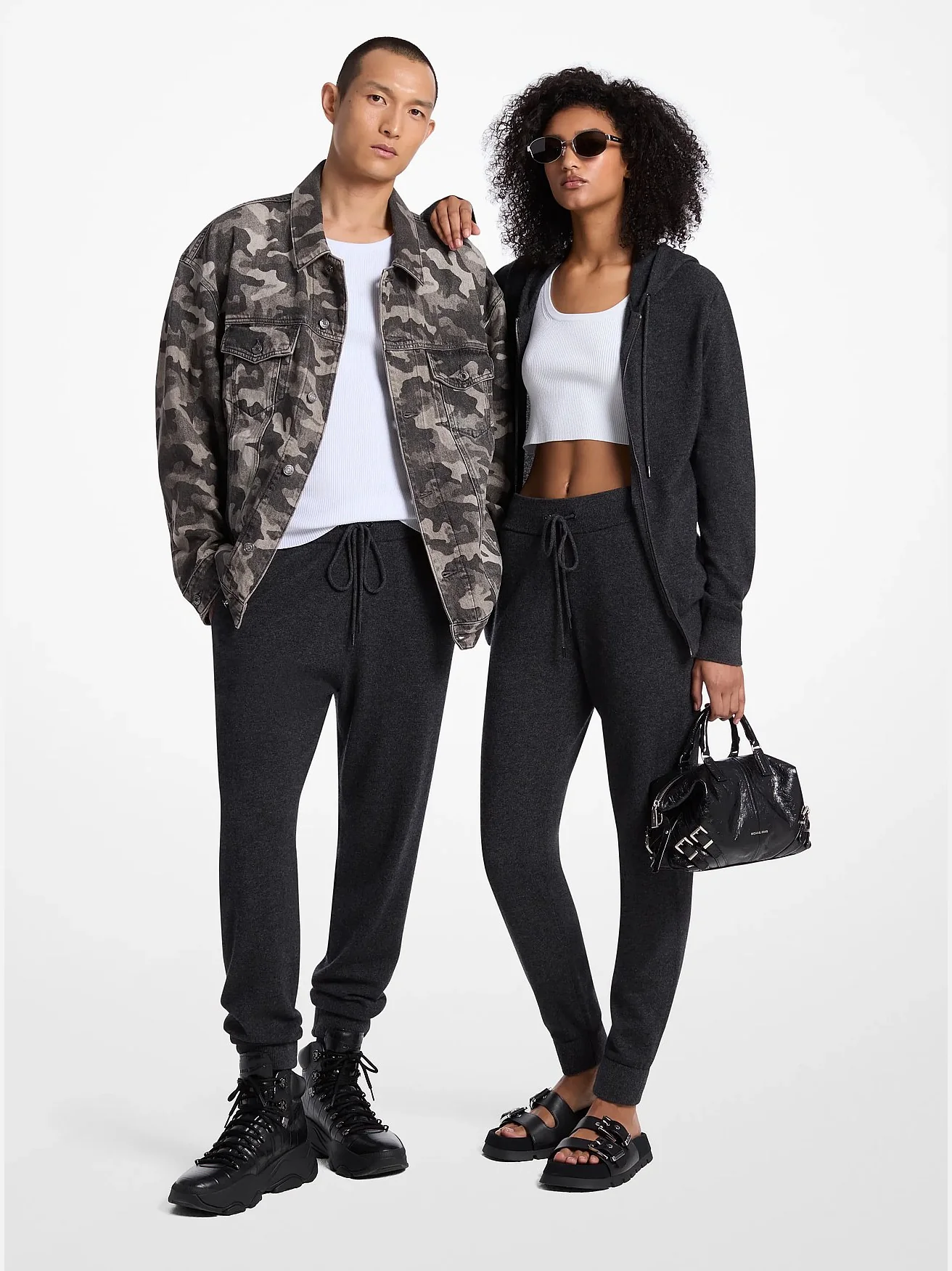 Джоггеры Michael Kors из шерсти и кашемира — 1