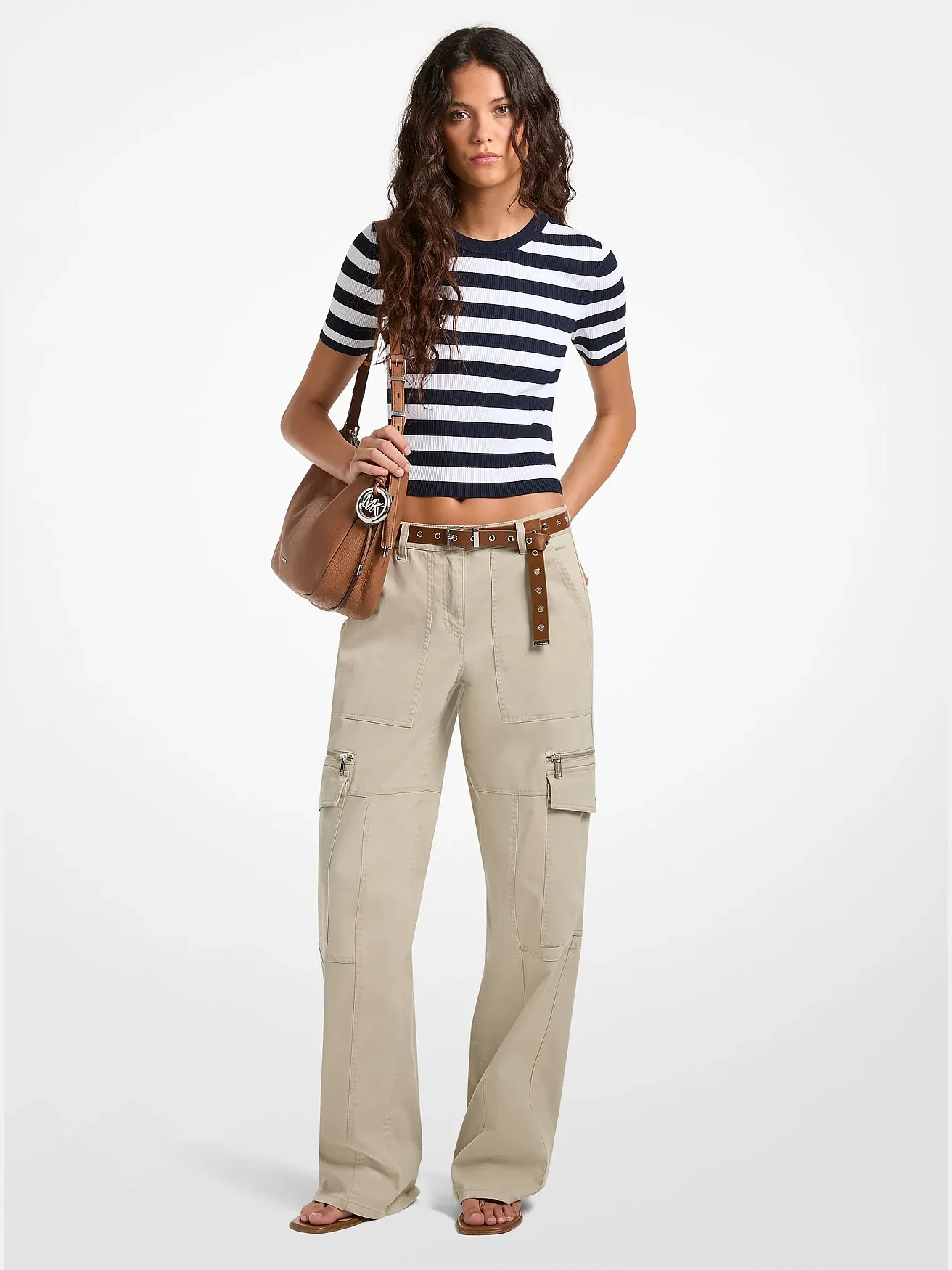 Michael Kors брюки-карго из эластичного хлопка — 1