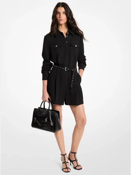 Michael Kors комбинезон из крепе с поясом