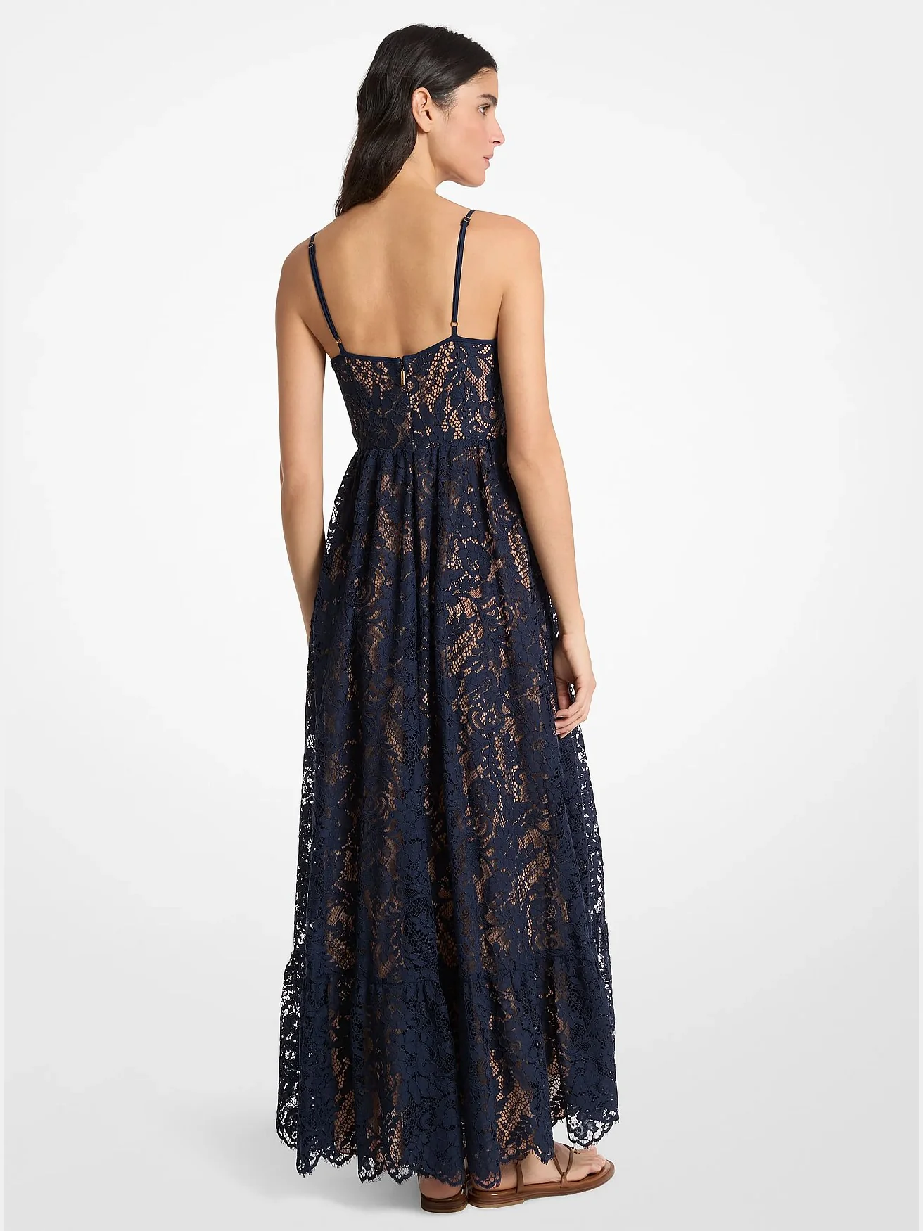 Michael Kors кружевное платье макси с цветочным узором — 2