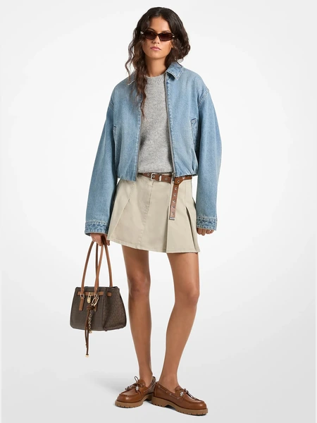 Michael Kors джинсовый бомбер