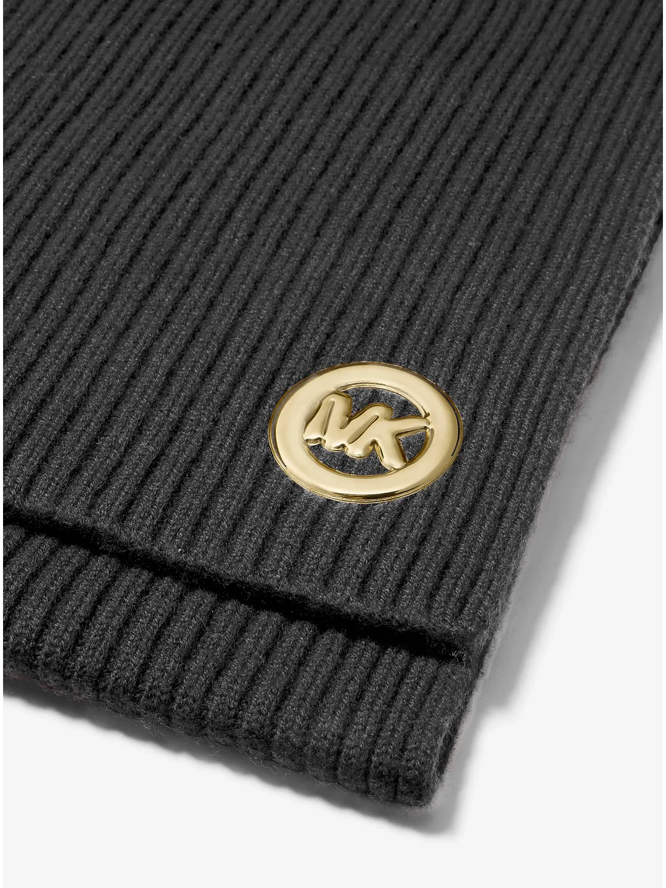 Michael Kors шарф в рубчик из шерсти — 2