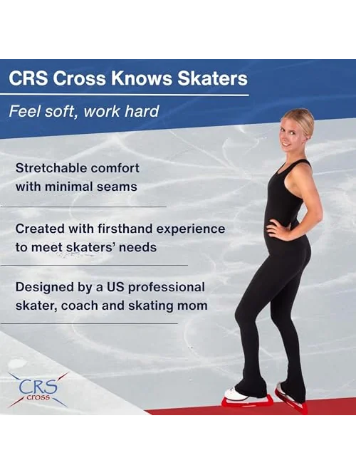 Леггинсы для фигурного катания CRS Cross с высокой посадкой — изображение 5 из 7, черный