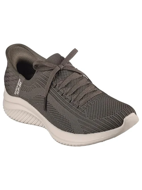 Skechers Ultra Flex женские кроссовки — изображение 4 из 7, бежевый