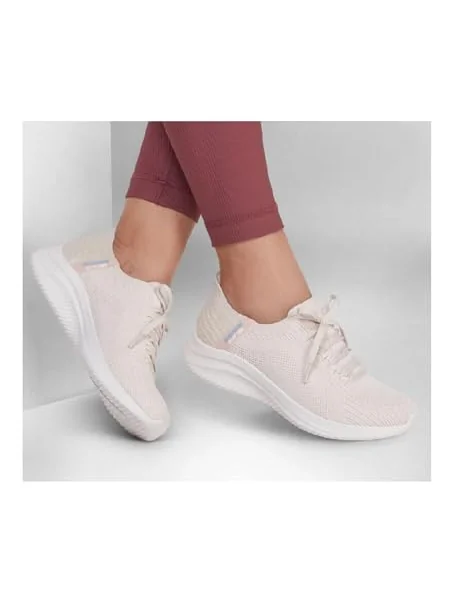 Skechers Ultra Flex женские кроссовки — изображение 5 из 6, бежевый