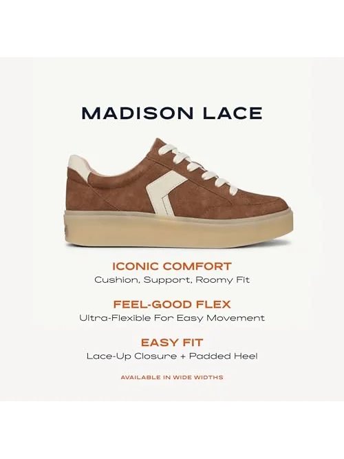 Dr. Scholl's Women Madison Lace кроссовки — изображение 3 из 6, белый
