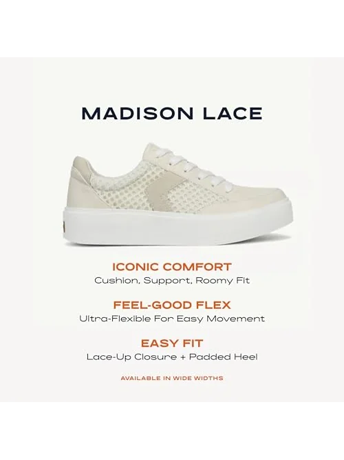 Dr. Scholl's Women Madison Lace кроссовки — изображение 2 из 6, белый