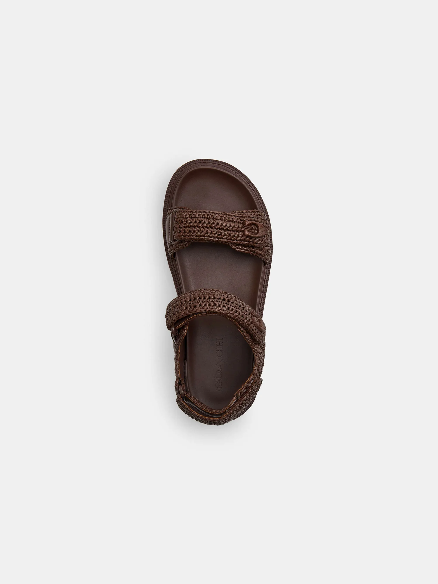 Сандалии Coach Brynn из рафии — 3