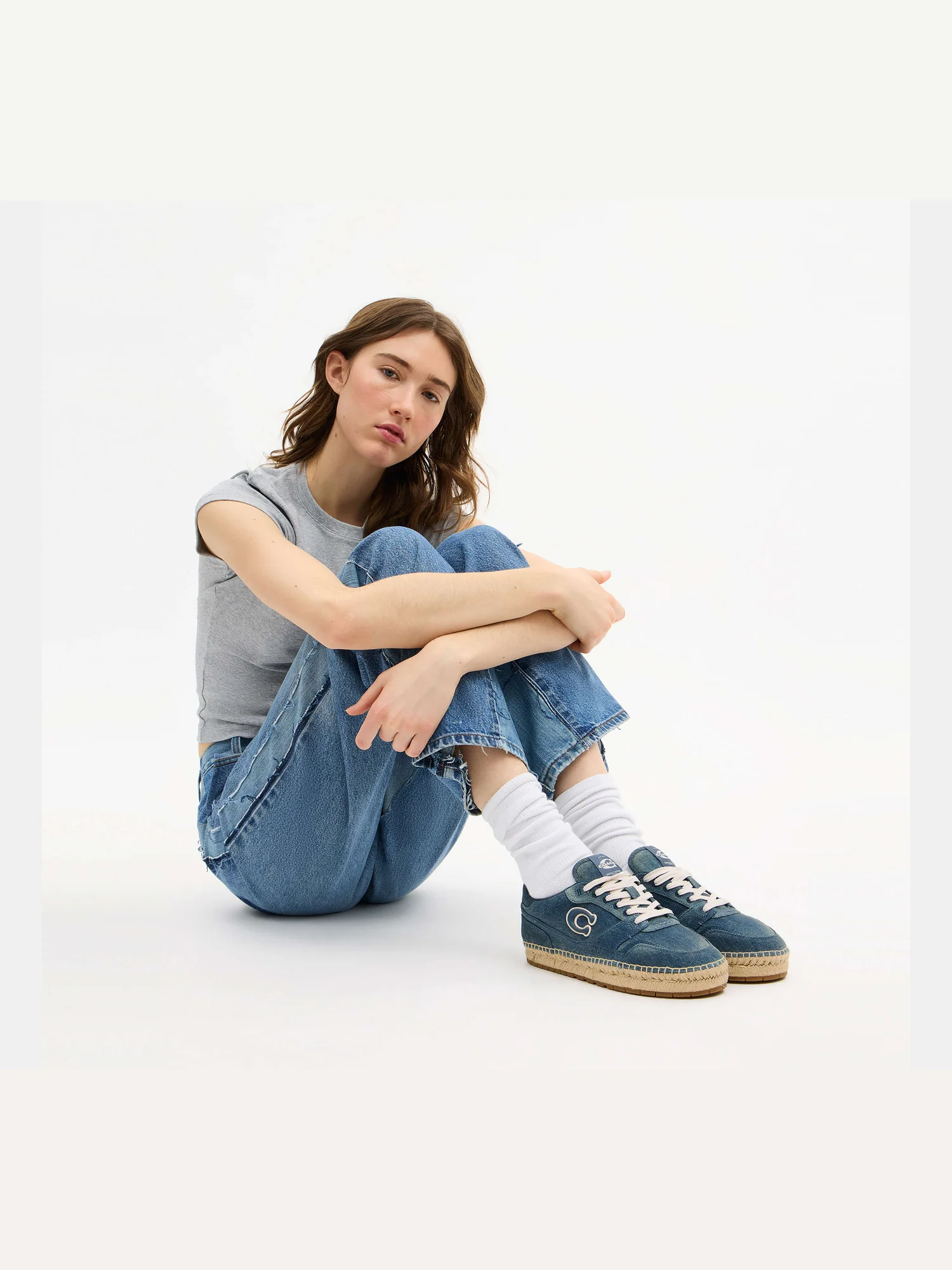 Кеды-эспадрильи Coach Soho из денима — 13