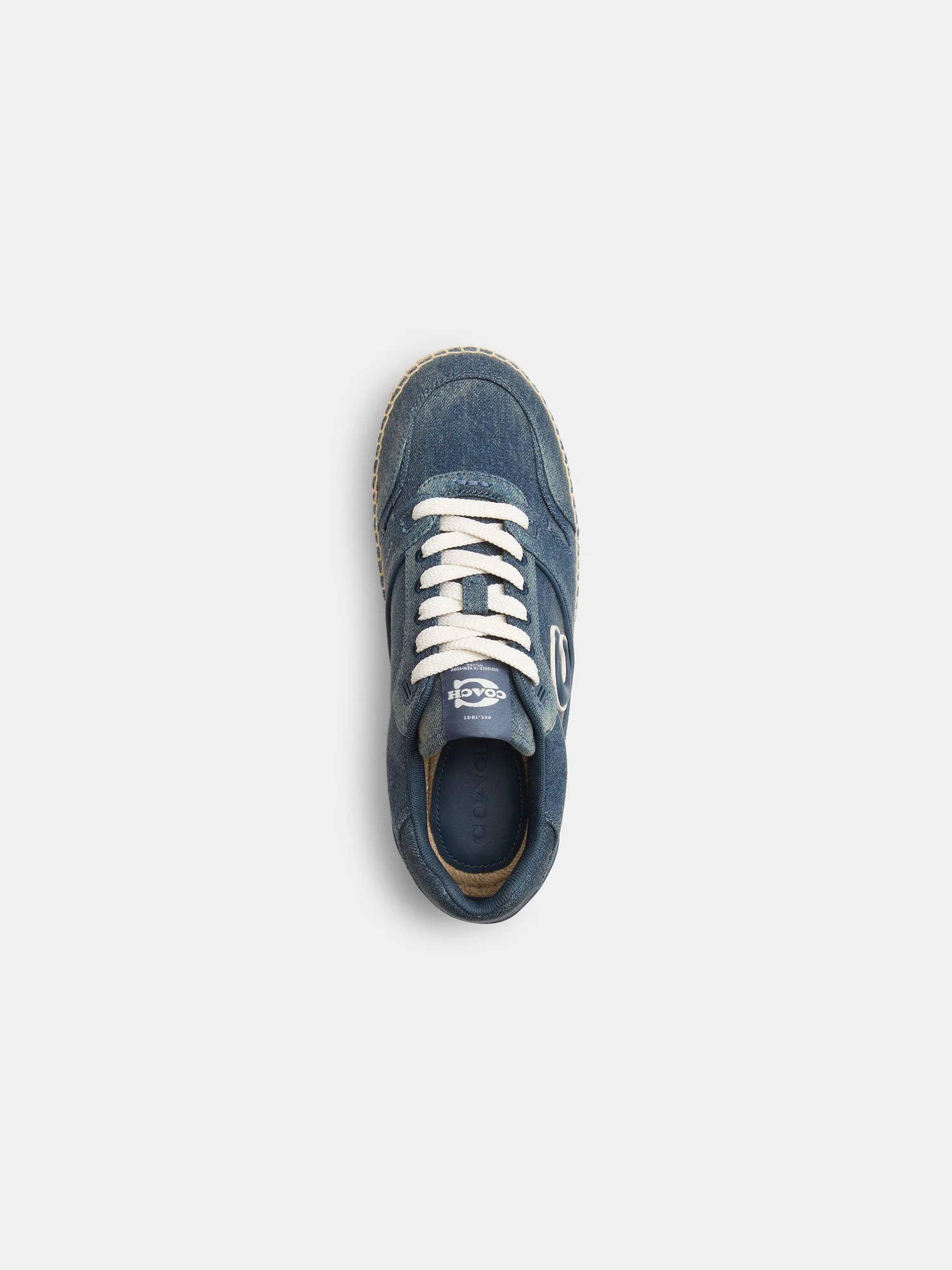 Кеды-эспадрильи Coach Soho из денима — 9