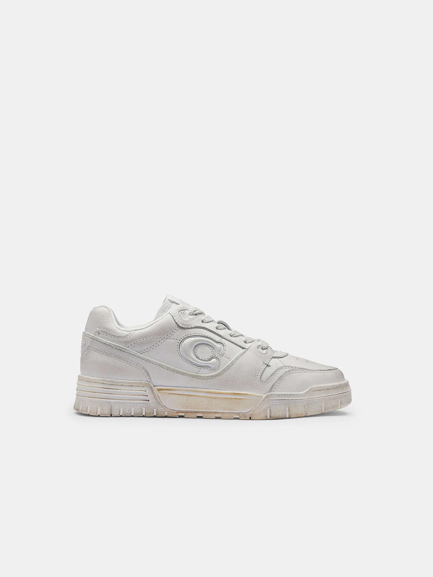 Кожаные кроссовки Coach Soho — 14