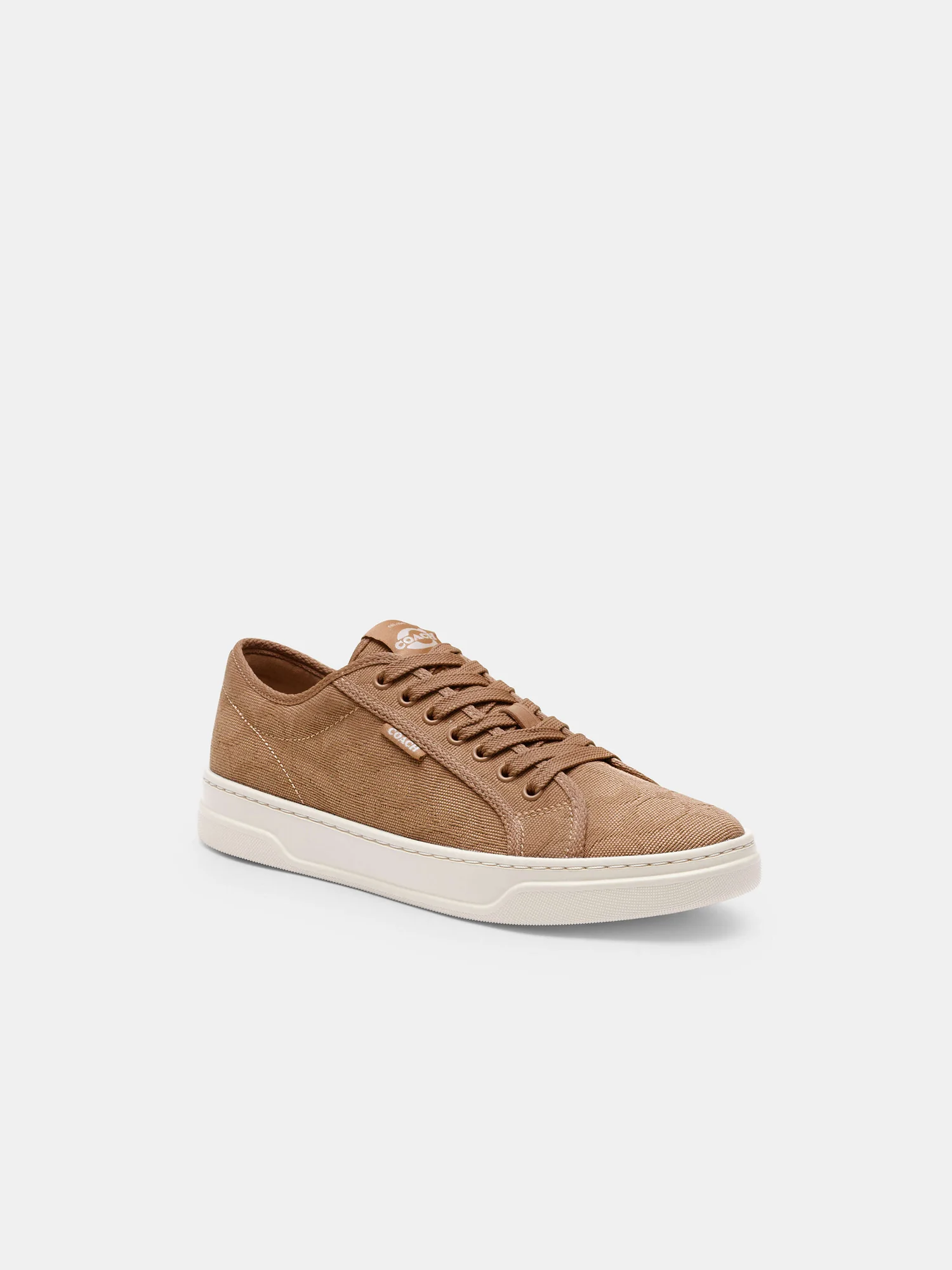 Женские кеды Coach из канваса на шнуровке — 15