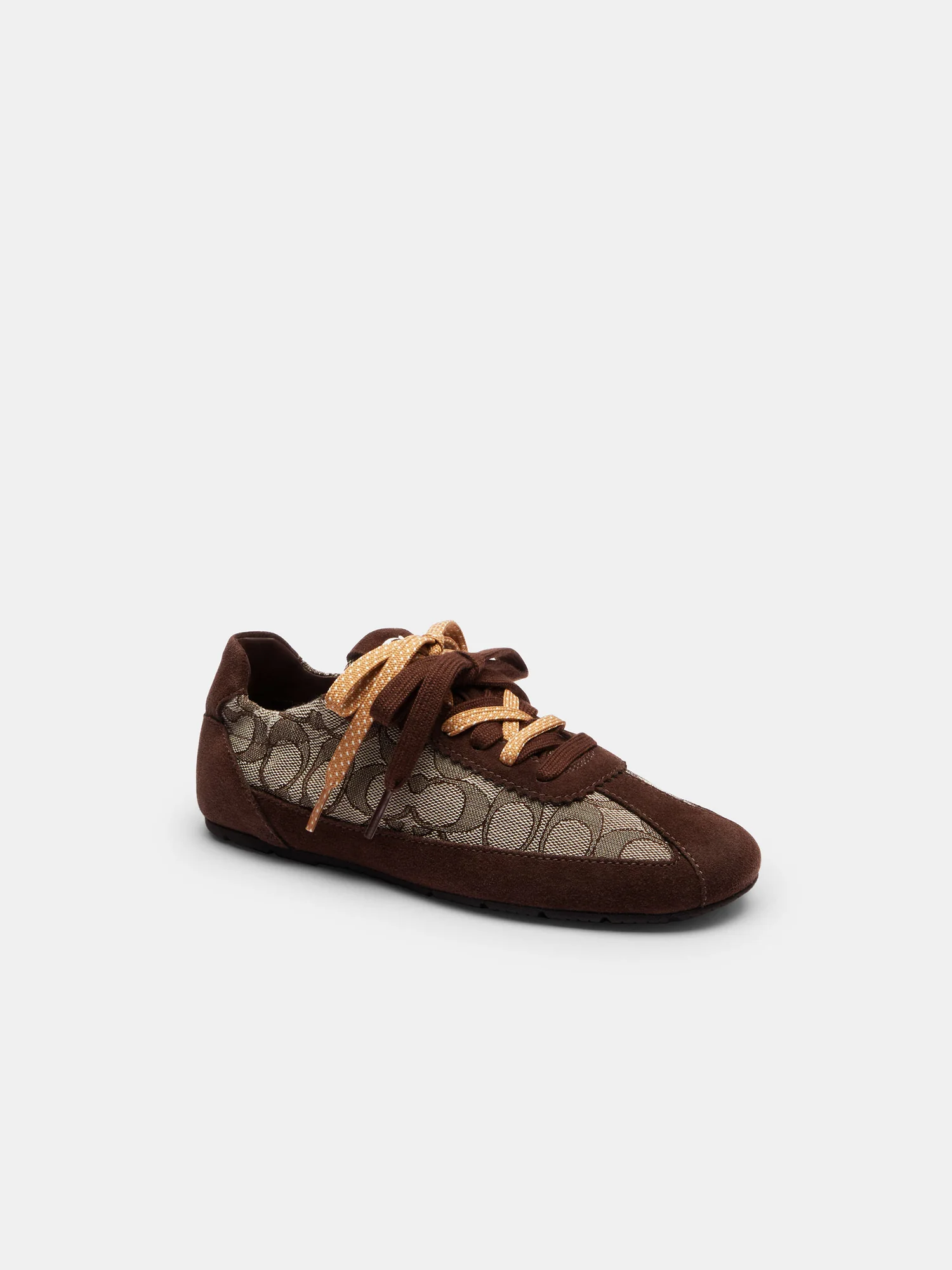 Женские кроссовки Coach из фирменного жаккарда — 13