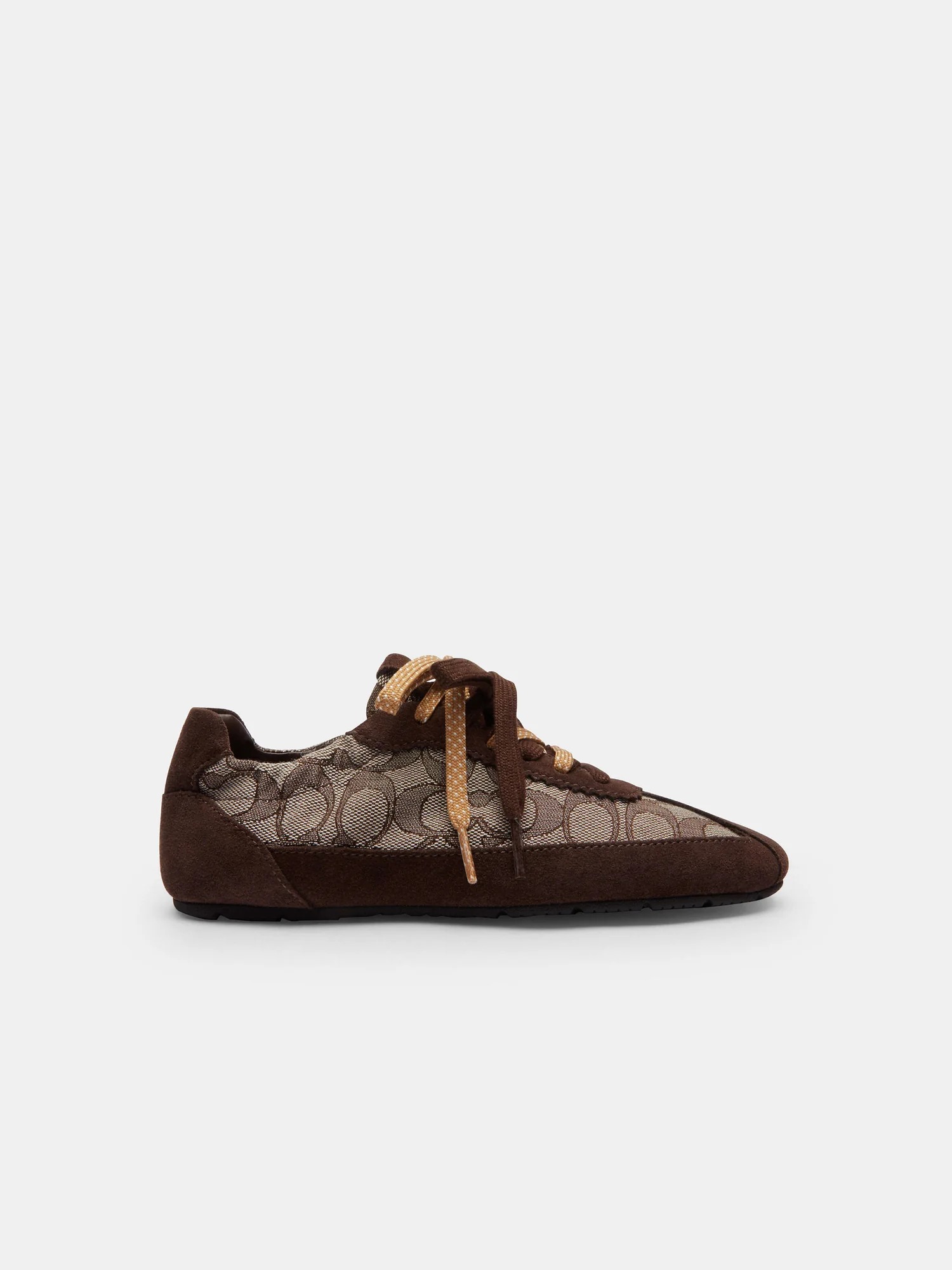 Женские кроссовки Coach из фирменного жаккарда — 7