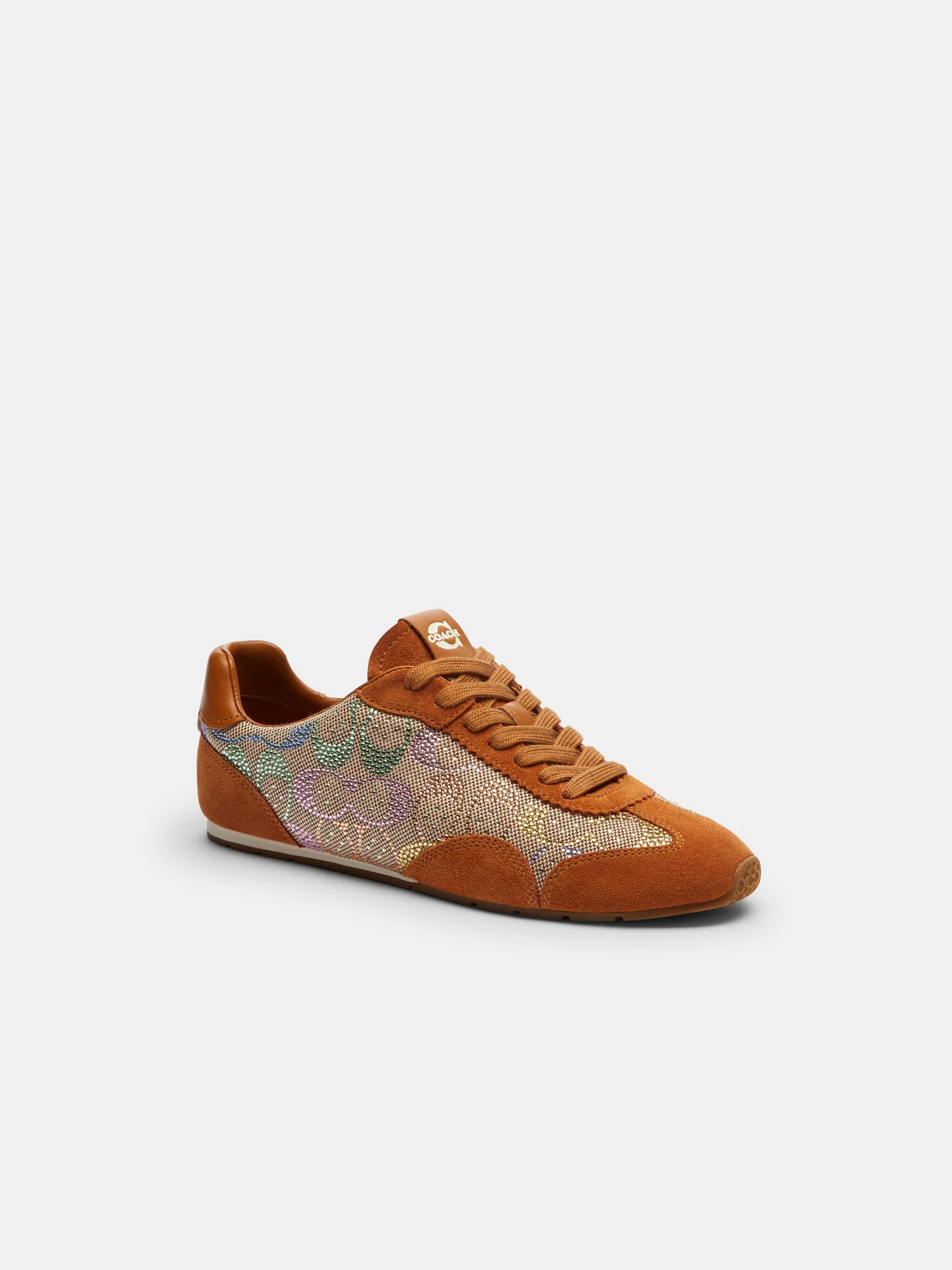 Кроссовки Coach Flat с фирменным жаккардом — 15
