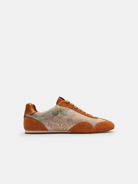 Кроссовки Coach Flat с фирменным жаккардом
