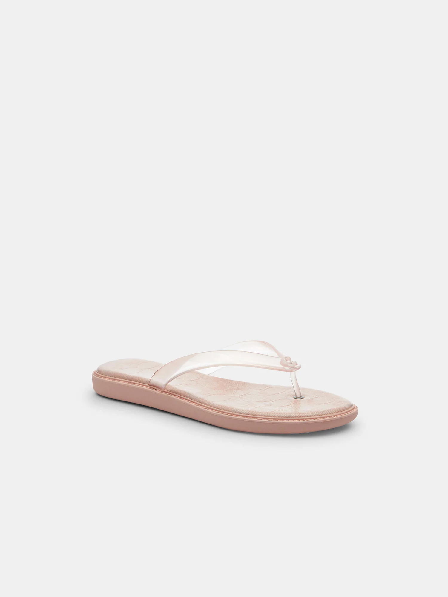 Вьетнамки Coach Jelly с узором Signature — 2