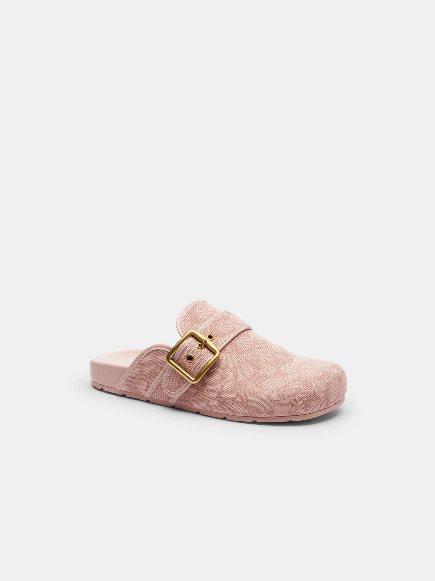 Сабо Coach Archival с пряжкой из фирменного жаккарда — 2