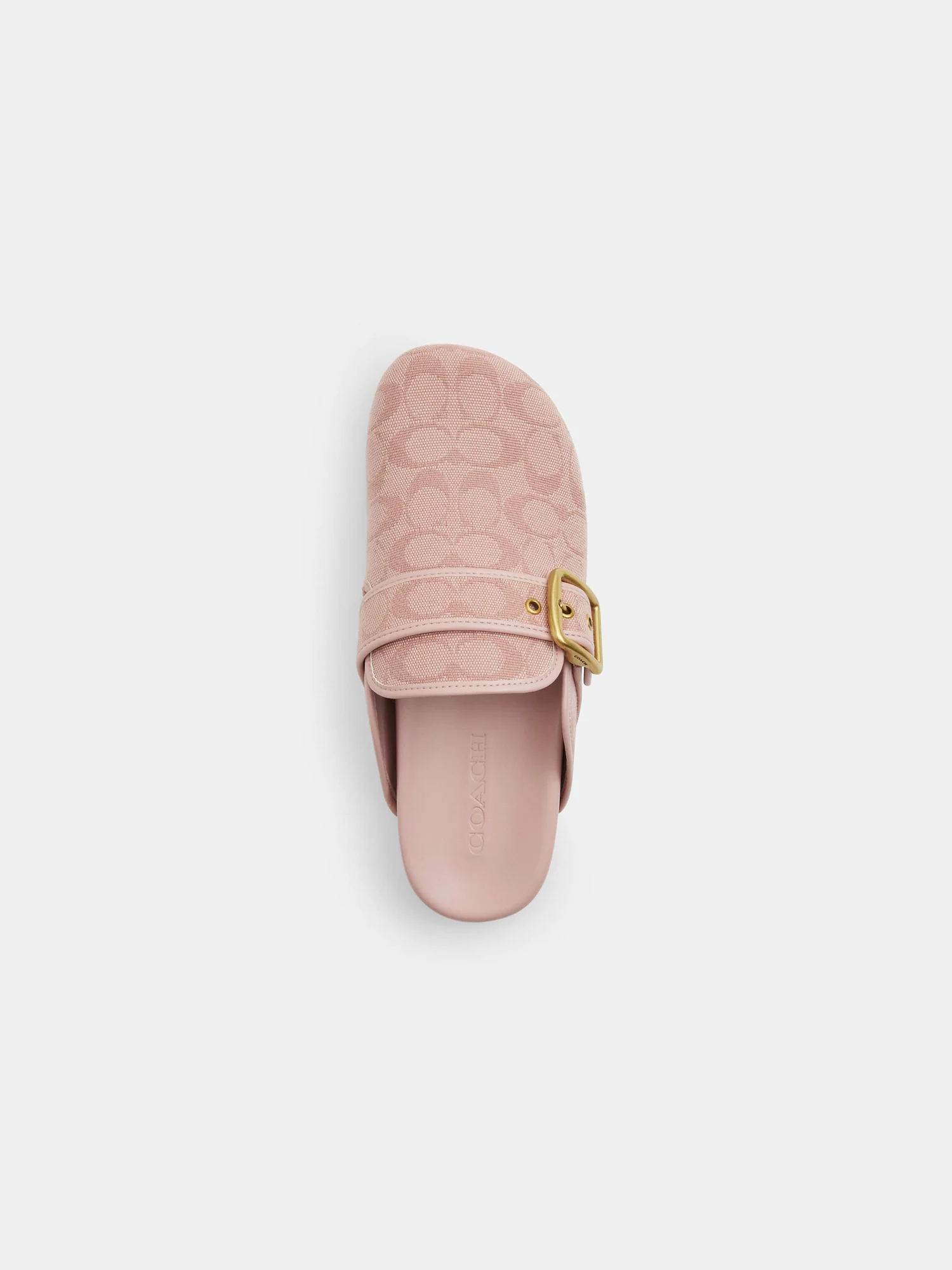 Сабо Coach Archival с пряжкой из фирменного жаккарда — 15
