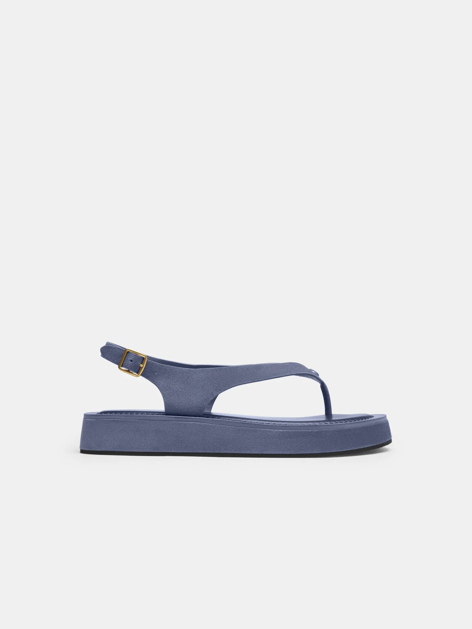 Сандалии Coach Sculpted C на платформе, голубые — 12