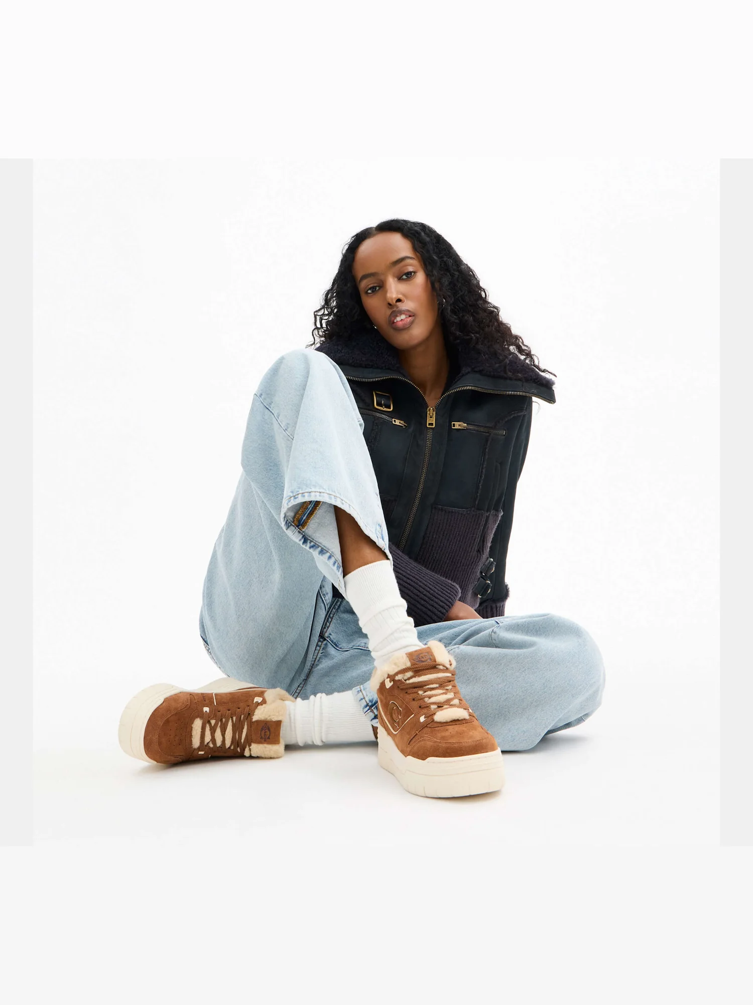 Кроссовки на платформе Coach Soho — 3