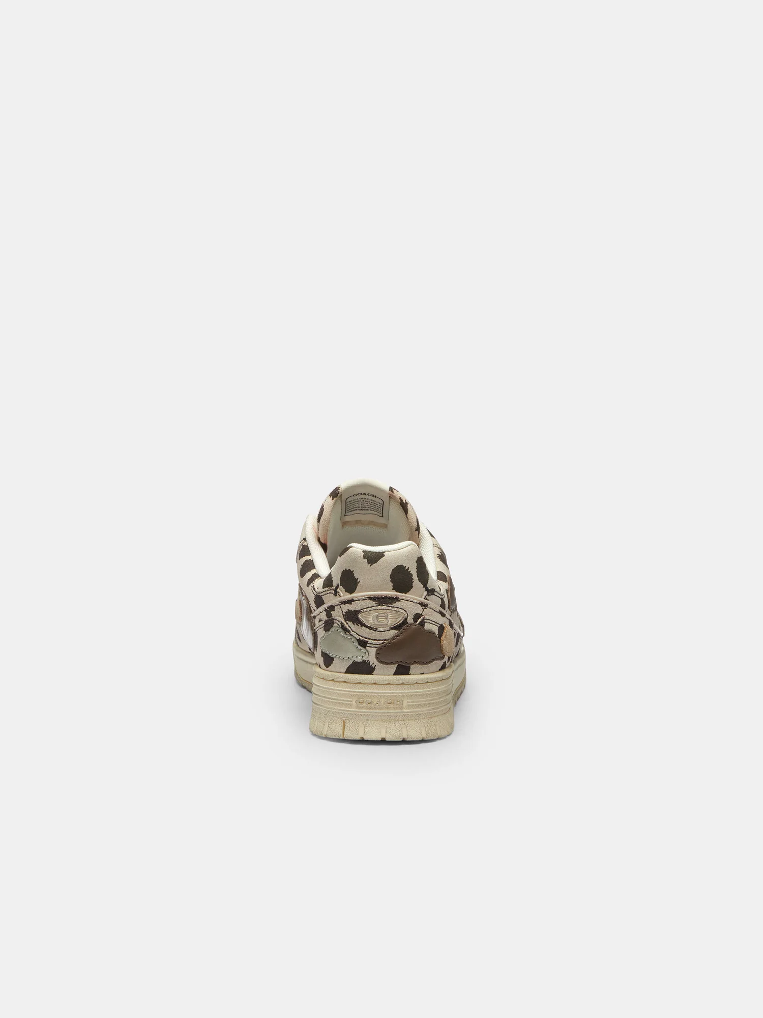 Кроссовки Coach Soho на двойных ремешках с далматинским принтом — 6