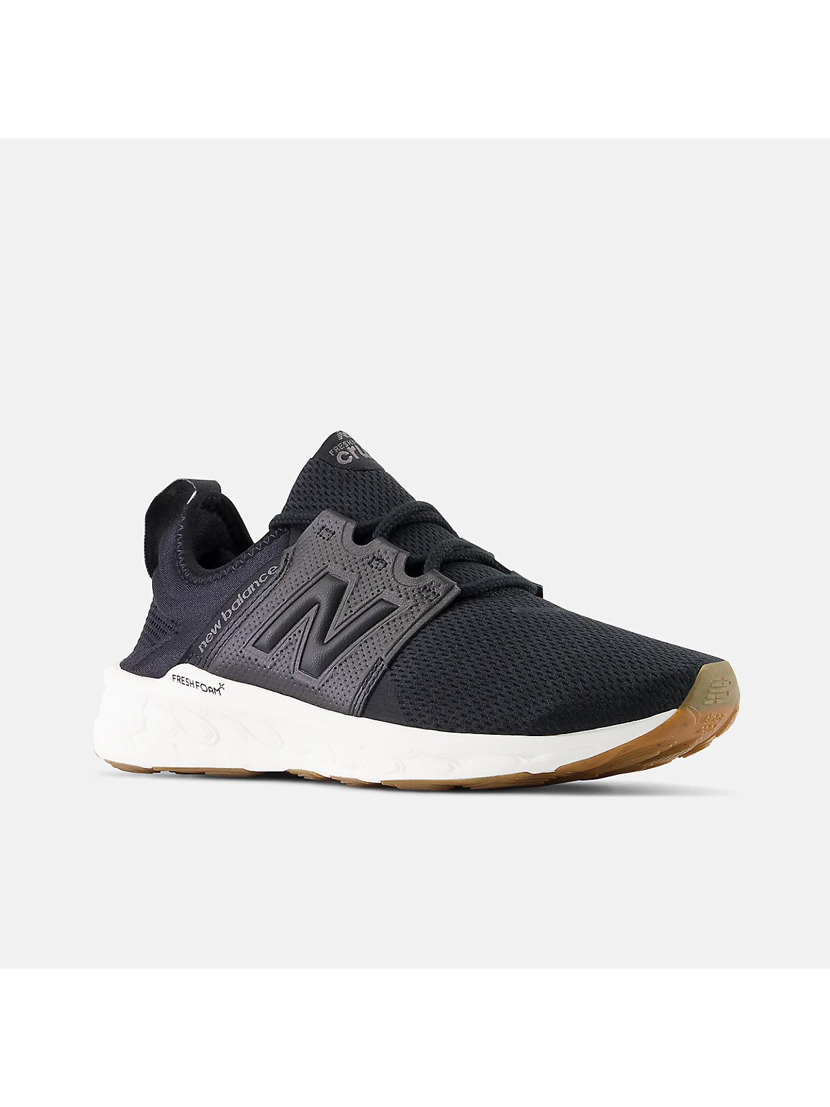 Кроссовки New Balance Fresh Foam X Cruz v3 белые, двойной фронтальный вид