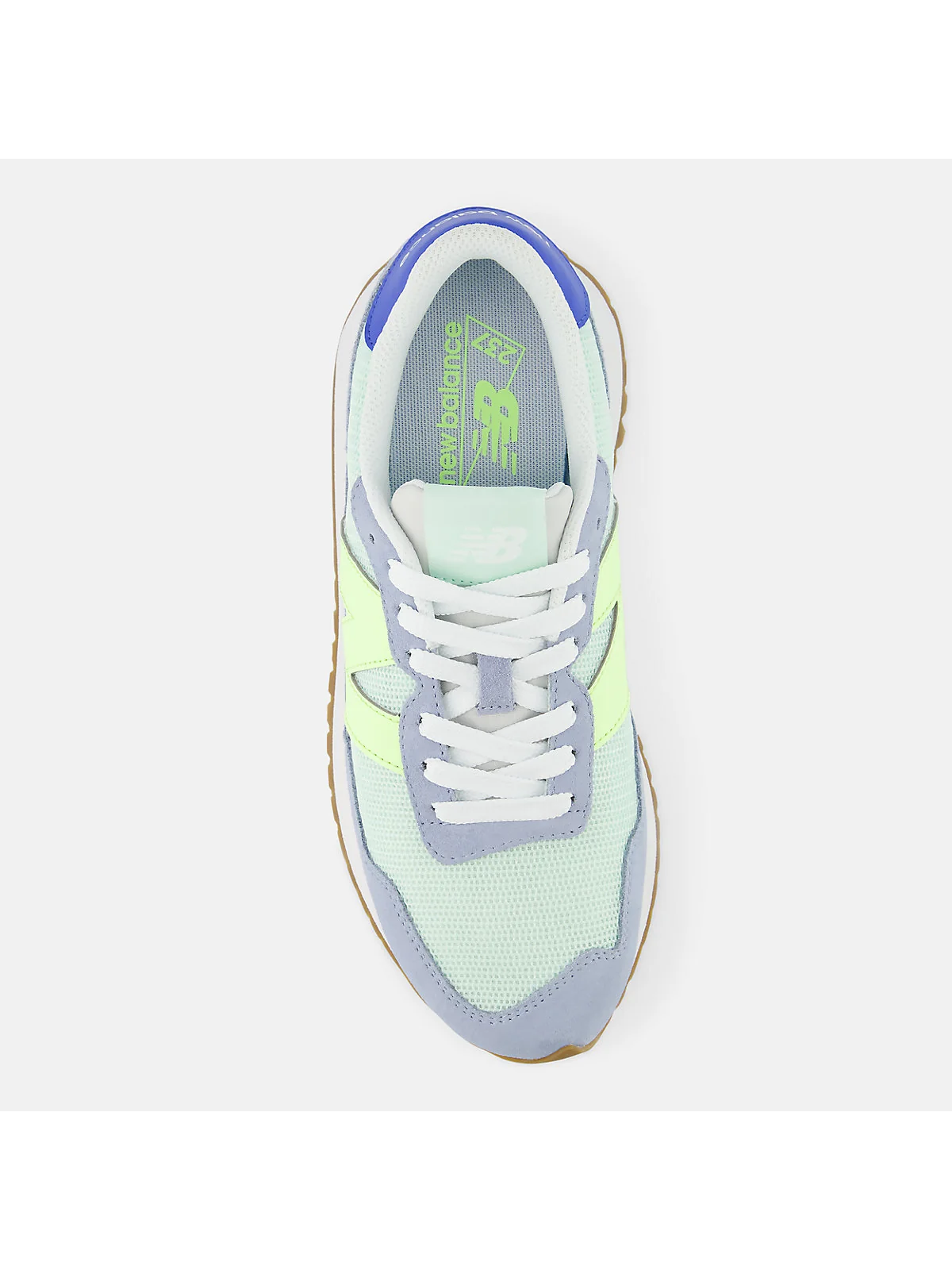 Кроссовки New Balance 237 серые женские — 4