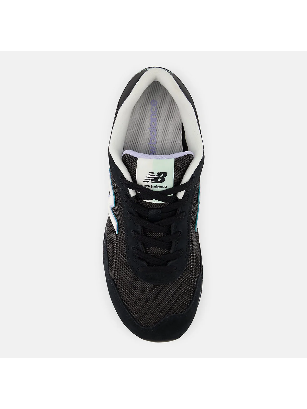 Кроссовки New Balance 515 черные женские — 4