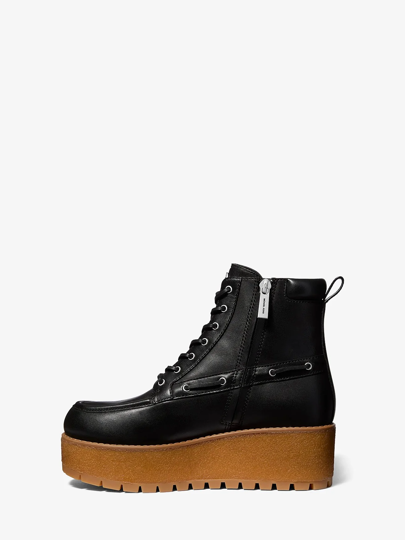 Michael Kors Kenny — кожаные ботинки на платформе — 3