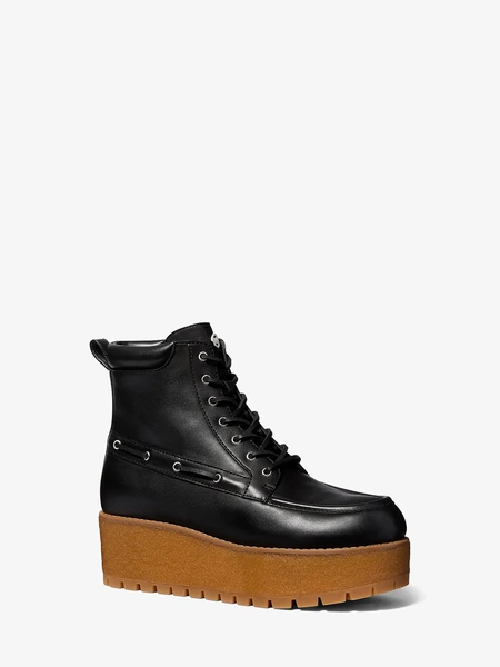 Michael Kors Kenny — кожаные ботинки на платформе