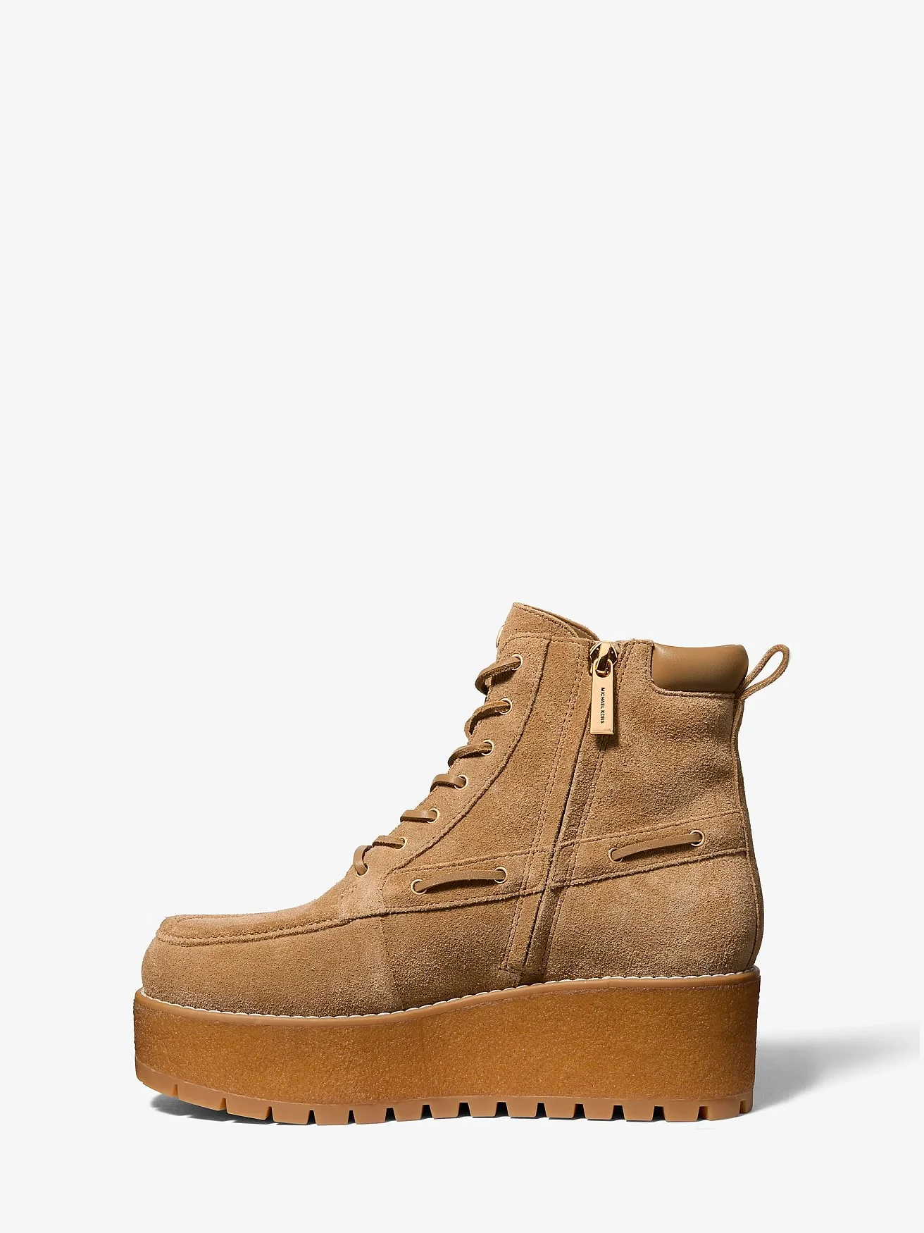 Michael Kors Kenny — замшевые ботинки на платформе — 3