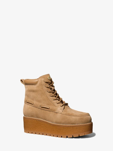 Michael Kors Kenny — замшевые ботинки на платформе