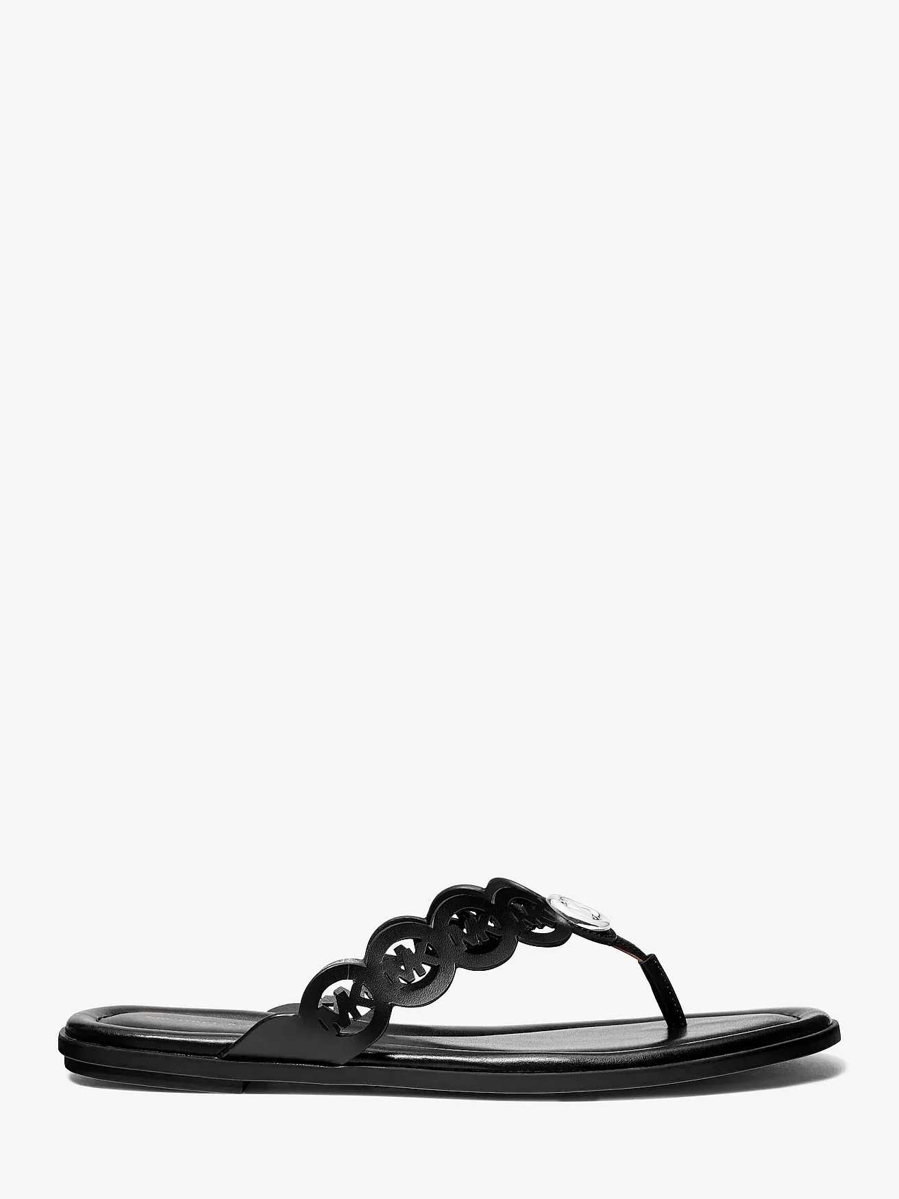 Michael Kors Janie кожаные сандалии с перфорированным логотипом — 2