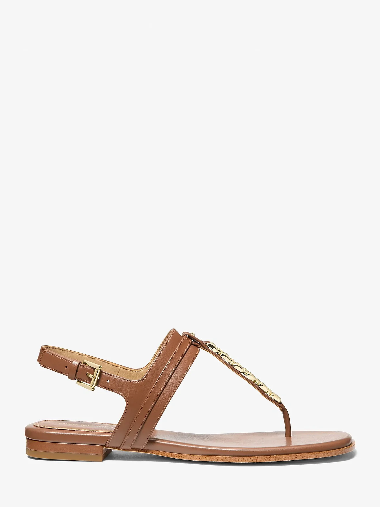 Michael Kors Marcia кожаные сандалии с цепочкой — 2