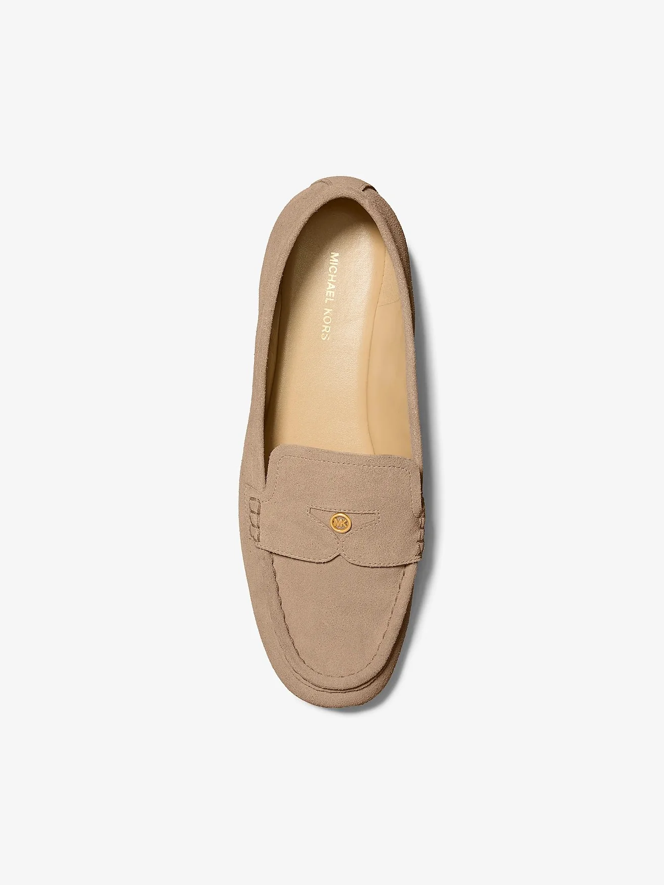 Michael Kors Jennings — замшевые лоферы с логотипом-подвеской — 3
