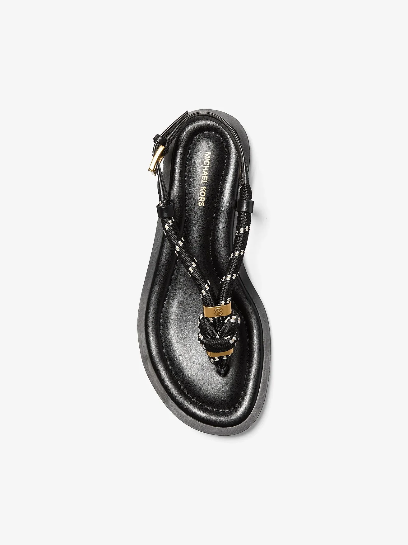 Босоножки Michael Kors Hera с плетёными ремешками — 3