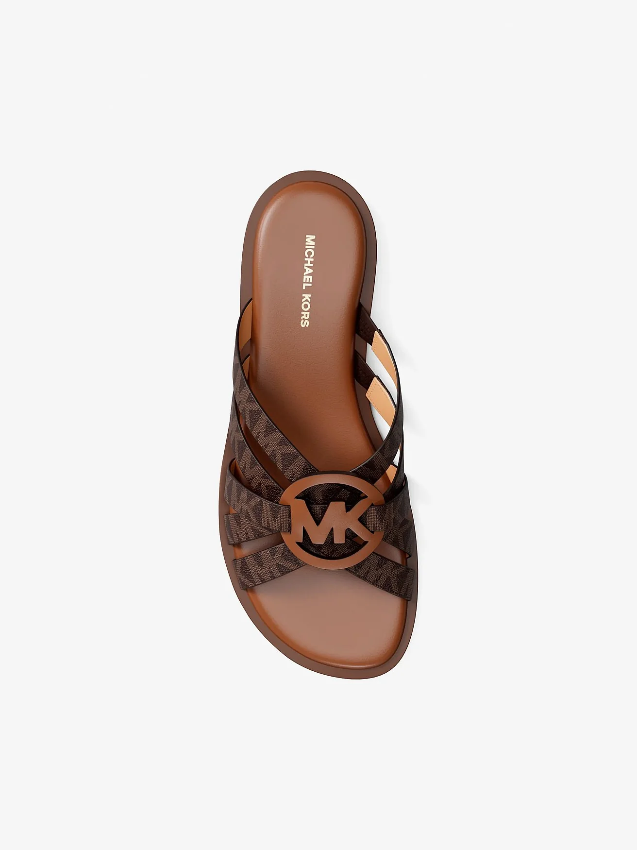 Michael Kors Erika — сандалии с фирменным логотипом и кожаными вставками — 5