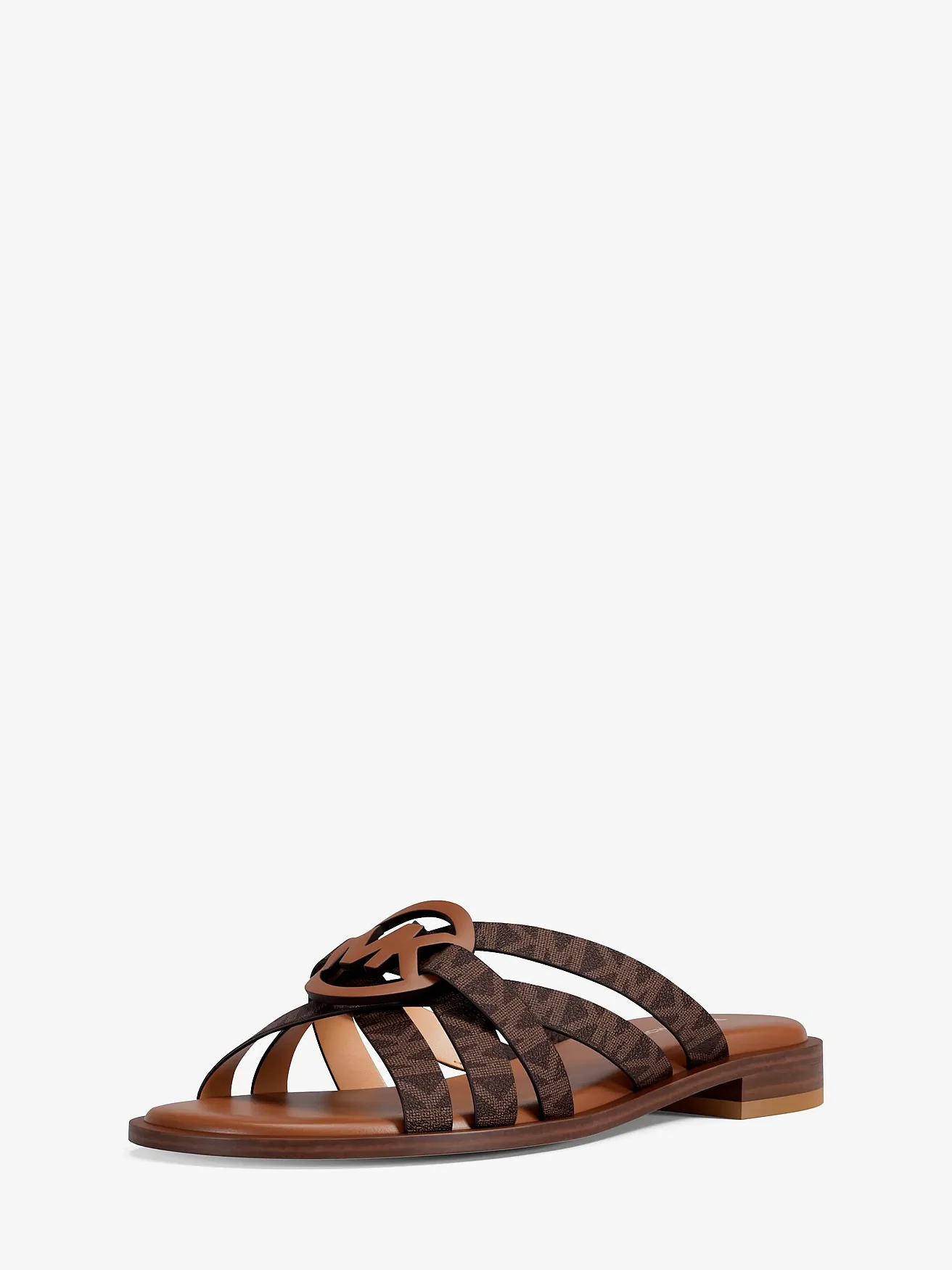 Michael Kors Erika — сандалии с фирменным логотипом и кожаными вставками — 7