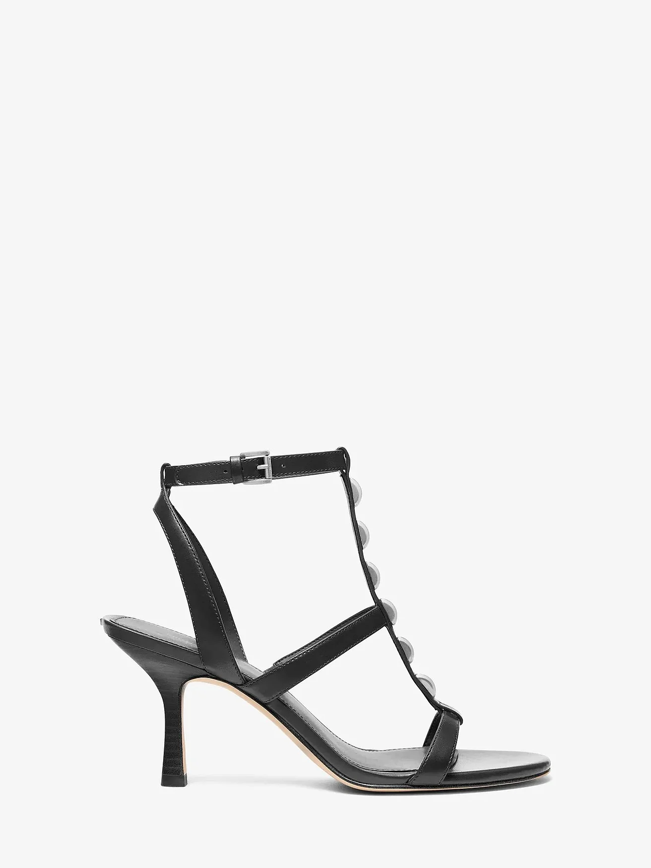 Кожаные босоножки Michael Kors Nara с заклепками — 2