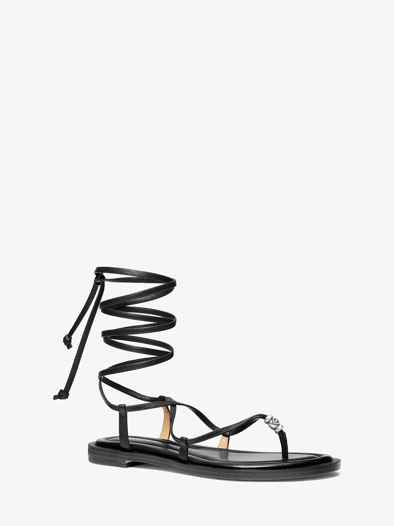 Michael Kors Khloe кожаные сандалии на шнуровке с декором — 1